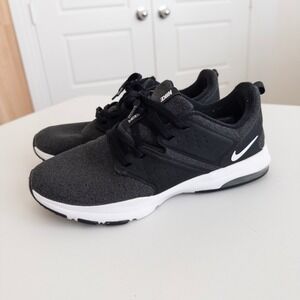 Nike Womens Air Max Bella TR 2 Training Shoes 7.5 Black Heather Athletic Sporty